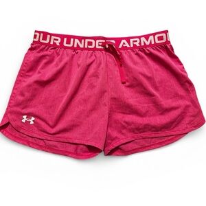 Under Armour Women's Vibrant Pink Athletic Shorts